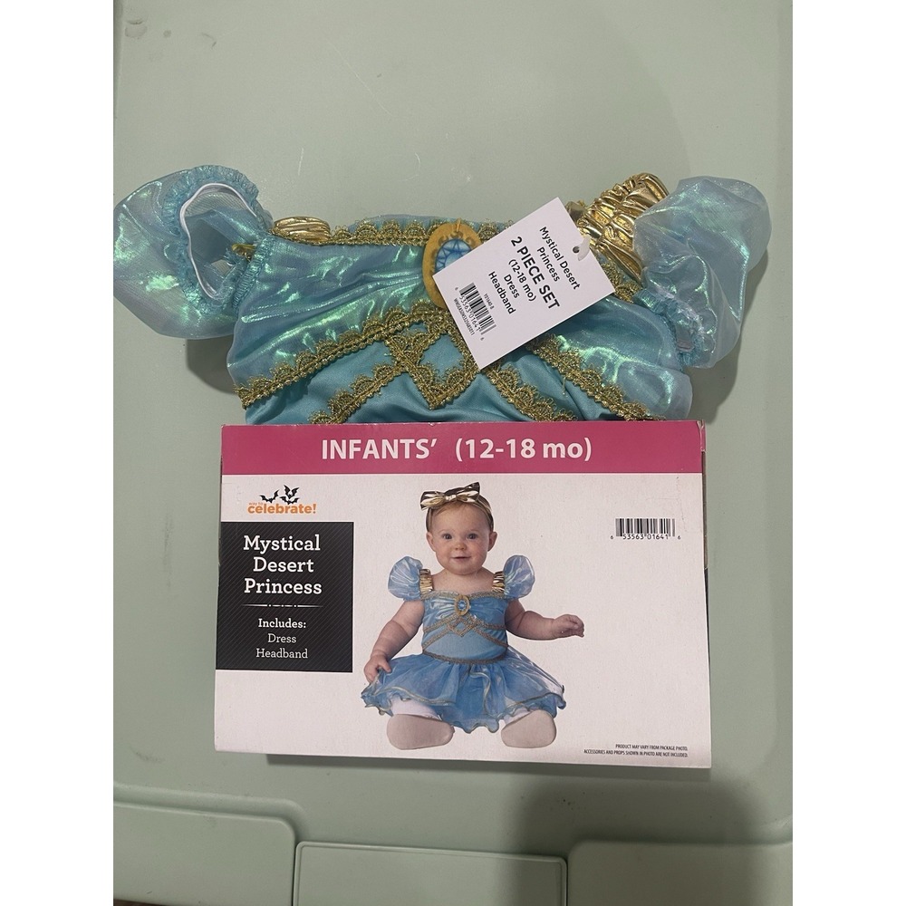 Mystical Desert Princess Baby Girls Halloween Costume Dress 12-18 Months NWT